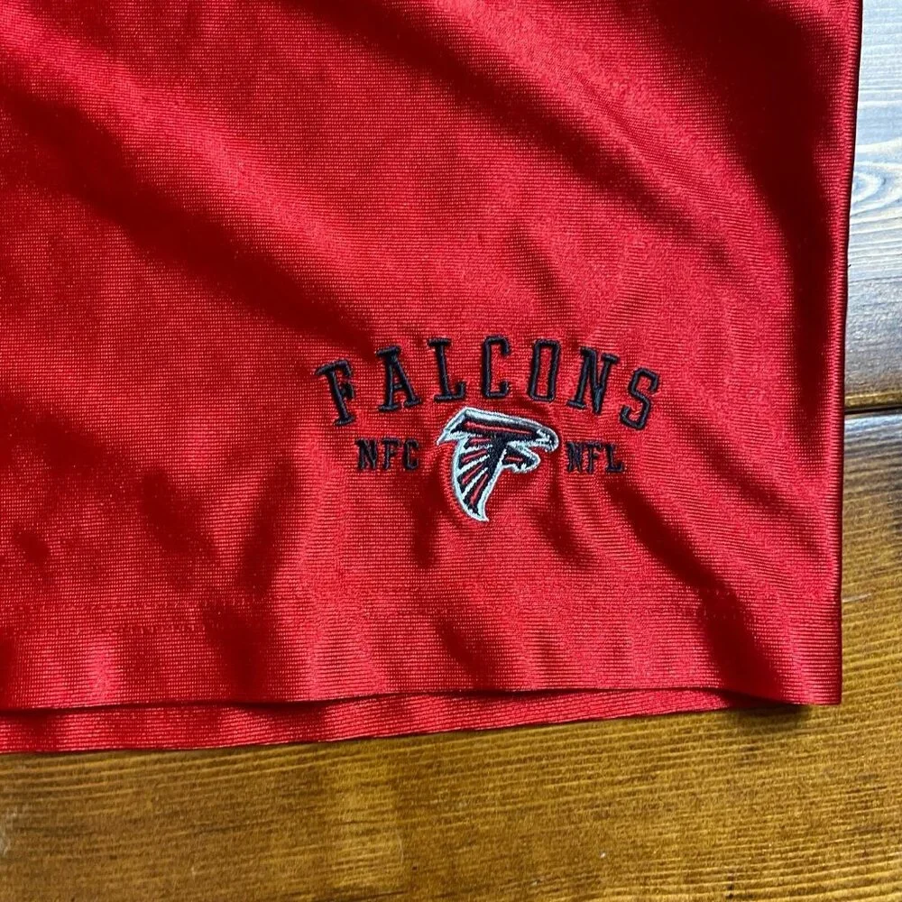 NFL Atlanta Falcons men's red Basketball shorts size XL Athletic 8.5” inseam - Picture 9 of 10